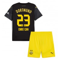 Camisa de Futebol Borussia Dortmund Emre Can #23 Equipamento Secundário Infantil 2024-25 Manga Curta (+ Calças curtas)